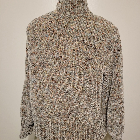 Cynthia Rowley Multicolor Knit Turtleneck Sweater MEDIUM - Picture 4 of 4